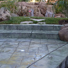 Stamped concrete