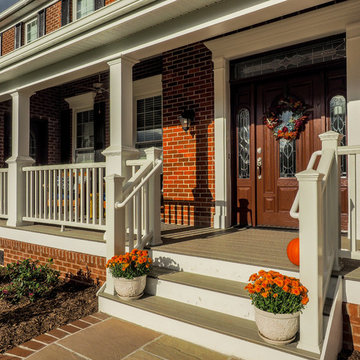 Addition Provided an In-Law-Suite,New Bedrooms for Teens,and a Gourmet Kitchen