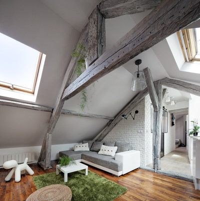 Contemporaneo Salotto by Hugo Hebrard photographe d'architecture