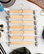 Premium Wooden Skirt Hangers With Adjustable Clips, Non-Slip Trouser, Set of 10