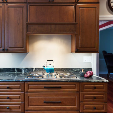 Cherry Stacked Cabinets