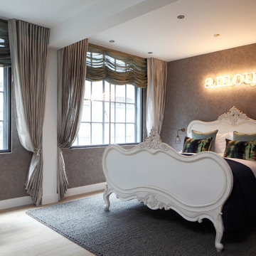 Luxury Loft Apartment Master Bedroom