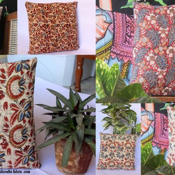 block print cushion cover - Products