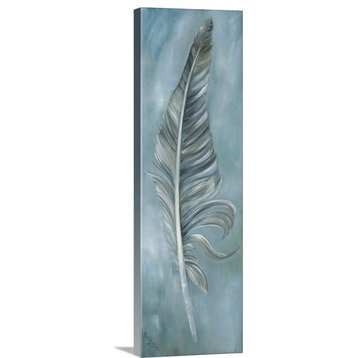 "Floating I" Wrapped Canvas Art Print, 20"x60"x1.5"
