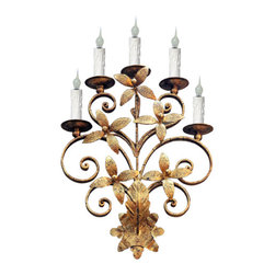 SC-167 Custom Hand Made Iron Sconce - Wall Sconces
