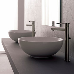 Teorema Round Vessel Basin by Plumbline - Bathroom Basins