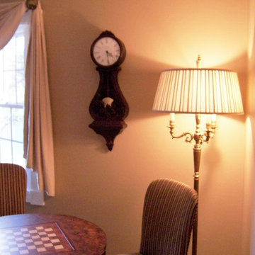 Game Room in Blue, Beige & Browns