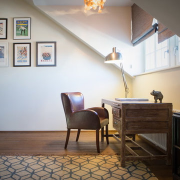 The elegant French style house in Pilsen