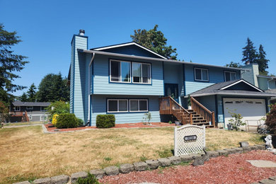 Inspiration for an exterior home remodel in Seattle