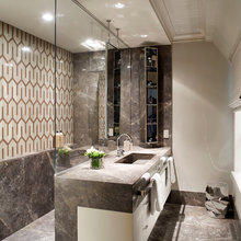 bathroom - master: modern