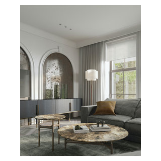 House designed for a large family - Eclectic - Living Room - London ...