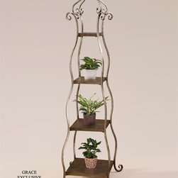 Lilah, Etagere | Uttermost - Bookcases