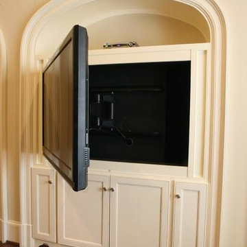 Cabinet Modification- Free Hang Large TV