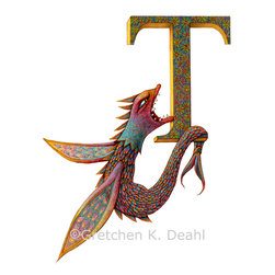 ART: Guardian Monster POSTER: Tickernip Noncenow is her name. - Wall Letters