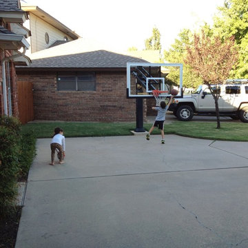 Jason R's Pro Dunk Platinum Basketball System on a 35x20 in Oklahoma City, OK