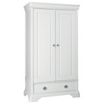 Bentley Designs - Chantilly White Double Wardrobe - Chantilly White Painted Double Wardrobe offers a contemporary rework of classic French styling which effortlessly combines bold character with subtle attention to detail that results in a range that is, quite simply, beautiful. Chantilly is an exquisitely grand range that will add an opulent touch to any room.