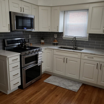 Revitalized White Kitchen, Euclid OH