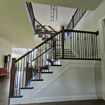 109_Impressive Floating Staircase in Countryside Retreat, Upper Marlboro, MD