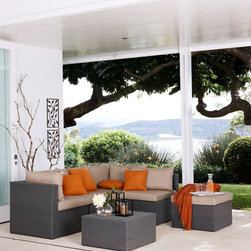 PATIO MODULAR LOUNGE SETTING - Outdoor Lounge Sets