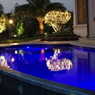 Florida Residence Waterline, Step markers, and Spa