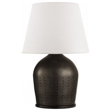 Halifax Black Ceramic Large Table Lamp