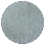 KAS - KAS Bliss 1582 Shag Shag Rug, Blue Heather, 8'0"x8'0" Round - The elegant, hand-made shag area rugs of the Bliss collection will add comfort and luxury to any room. Made of a Poly-acrylic blend, these rugs blend subtle shades for an elegant look. The KS Bliss rug collection is constructed using unique techniques developed by KS to create long-lasting high-quality rugs in colors that compliment today's lifestyles. Select from a range of colors and rectangular sizes.
