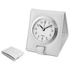 Folding Alarm Clock, White
