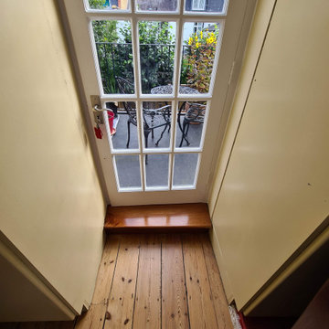 Balcony door restoration in Putney SW15