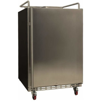 EdgeStar BR7001 24"W Kegerator Conversion Refrigerator for Full - Stainless