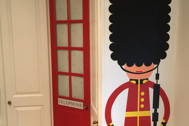 Contemporary nursery in Surrey.