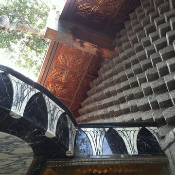 Brilliant Tin Tiled Outdoor Ceiling