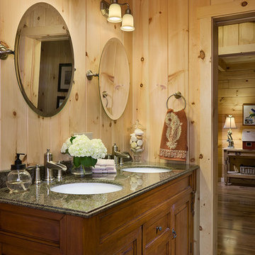 Log Homes & Cabins - Coventry Log Homes - Custom Craftsman