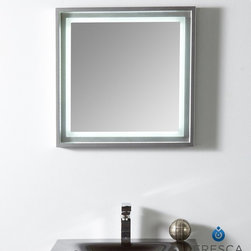 Fresca Platinum Napoli 24" Bathroom Mirror FPMR7562SL - Bathroom Mirrors
