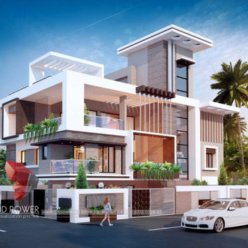 Beautiful Modern home designed by 3D Power