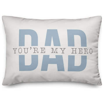 Hero Dad 14x20 Spun Poly Pillow
