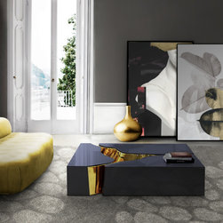 LAPIAZ BLACK GOLD Center Tables - Coffee Tables