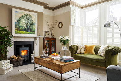This is an example of a living room in Cambridgeshire.