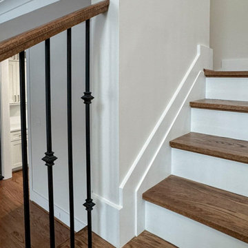 Project #117 | Custom Twist on a Classic L-Shaped Stair