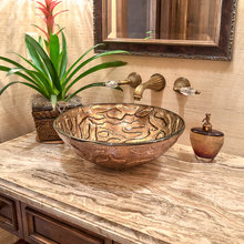 bathroom counter