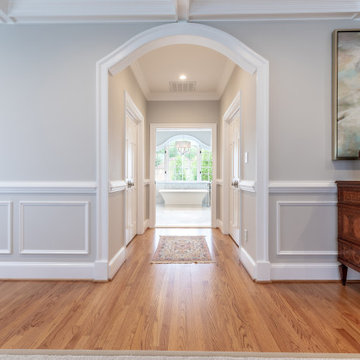 Modern and Serene Spa Master Bath in McLean, Northern Virginia
