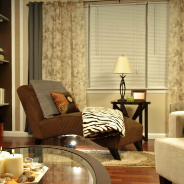 Global Inspired Living Room