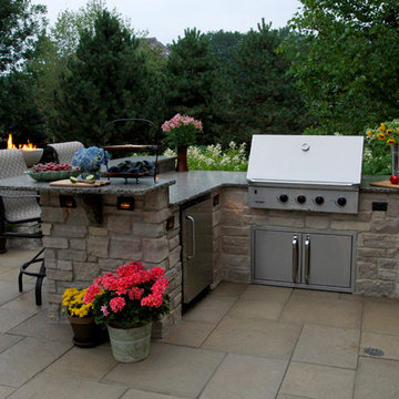 Outdoor entertaining and living space