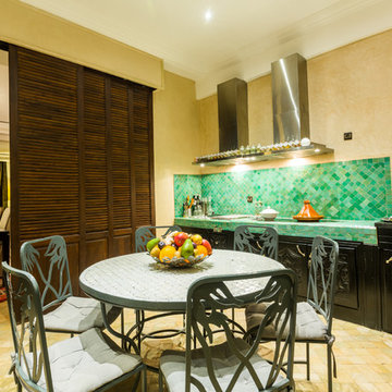 Terasse villa Palmerai