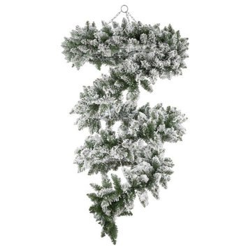 Mark Roberts Christmas 2019 Upside Down Christmas Tree, 4', White