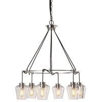 Akron Nickel 6-Light Pendant
