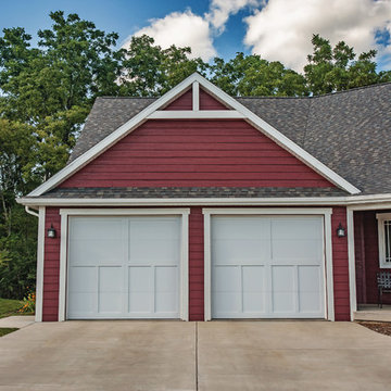 Steel Overlay Garage Doors by C.H.I. Overhead Doors