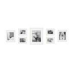 Gallery Perfect 7-Piece Frame Set, White