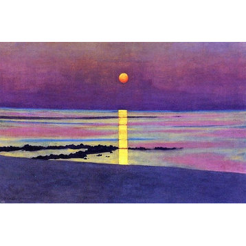 Felix Vallotton Sunset, 18"x27" Wall Decal Print