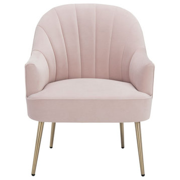 Safavieh Areli Accent Chair, Light Pink