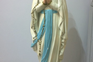 Madonna statue